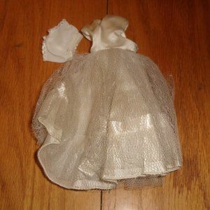 Elite Wendy Barbie doll clone clothes wedding dress veil slip panties